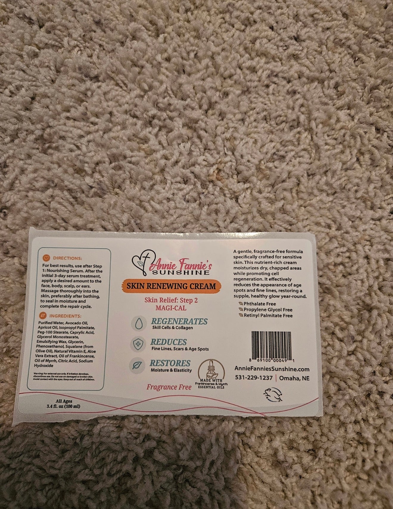 FRAGRANCE-FREE FRANKINCENSE AND MYRRH